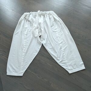 AlKaram Studio Pakistani Men's Trouser Salwar Pants, White, Small